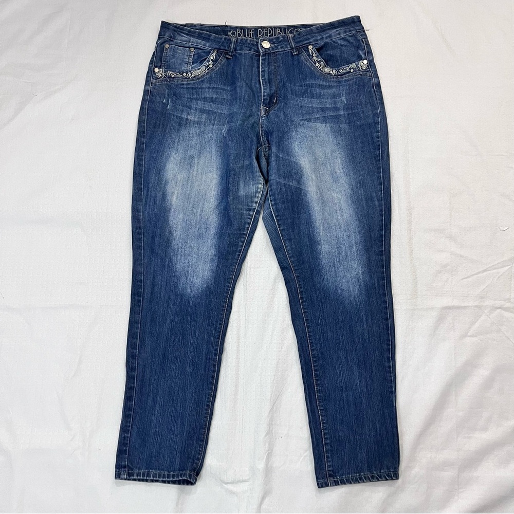 Blue Republic Straight Leg Jeans size 20